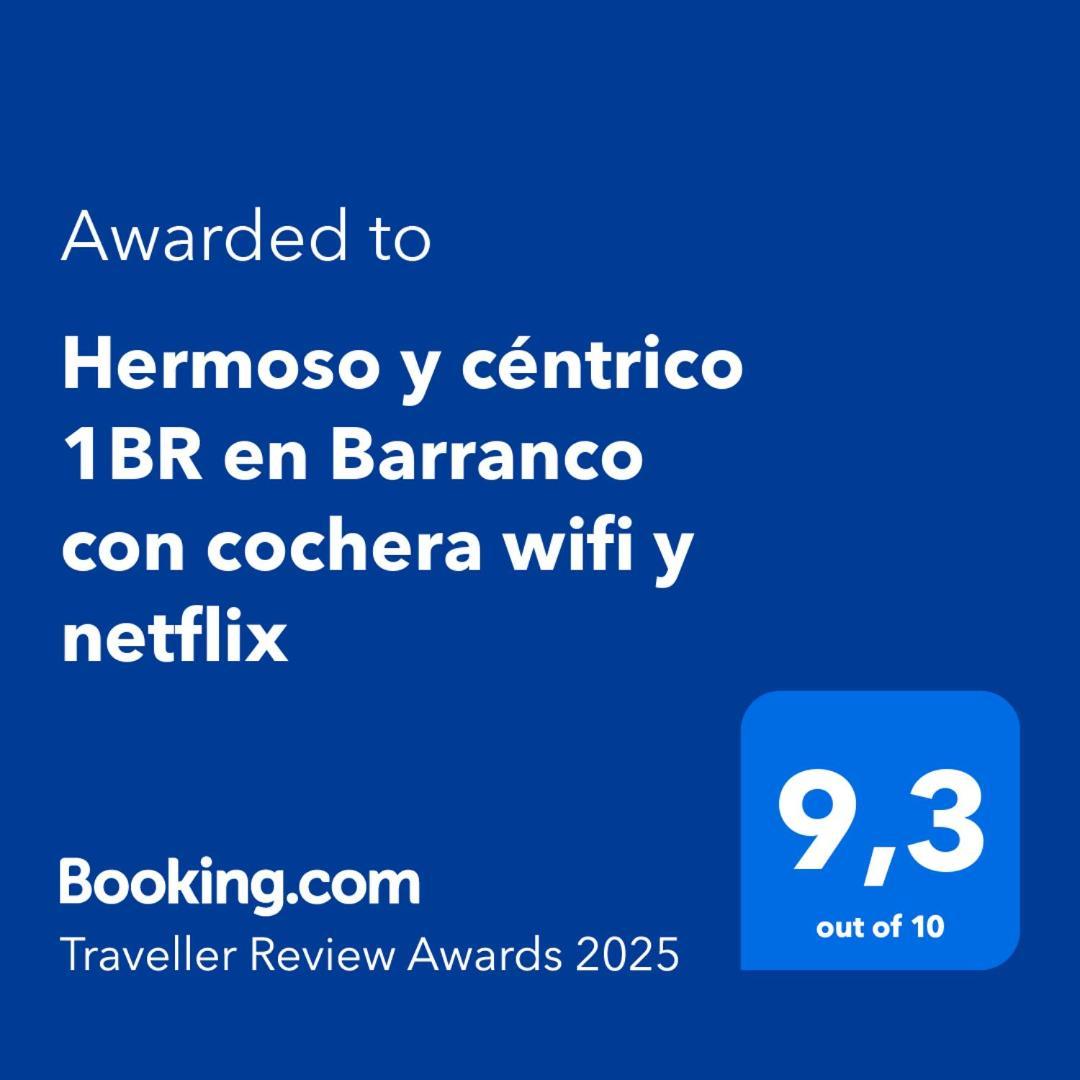 Hermoso Y Centrico 1Br En Barranco Con Cochera Wifi Y Netflix Λίμα Εξωτερικό φωτογραφία